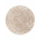 Kusový koberec Gloria Cavallo Creme Beige kruh
