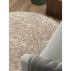 Kusový koberec Gloria Cavallo Creme Beige kruh
