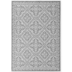 Kusový koberec Duet Rosel 106251 White/Gray - na ven i na doma
