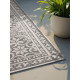 Kusový koberec Duet Rosel 106251 White/Gray - na ven i na doma