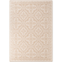 Kusový koberec Duet Rosel 106252 Beige/White - na ven i na doma