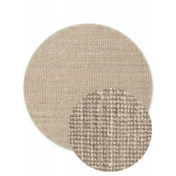 Kusový koberec Jaipur 105973 Ivory/White kruh