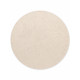 Kusový koberec Calmio Natural White kruh