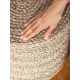 Sedací vak LOOMA POUF Beige/Grey