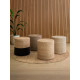 Sedací vak LOOMA POUF Beige/Black