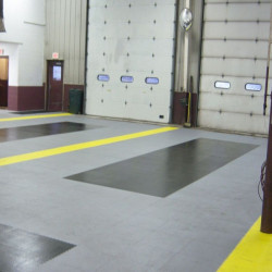 Vinylový modulový čtverec R-Tile 1018 Yellow