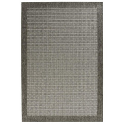 AKCE: 160x230 cm Kusový koberec Natural 102721 Grau – na ven i na doma