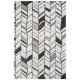 AKCE: 80x150 cm Kusový koberec SOHO 841 WHITE