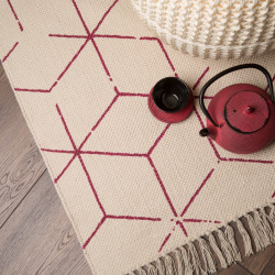 AKCE: 80x150 cm Ručně tkaný kusový koberec Stockholm 342 FUCHSIA