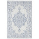 AKCE: 80x150 cm Kusový koberec Beach 103853 Cream/Blue – na ven i na doma
