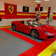 Vinylový modulový čtverec R-Tile 3020 Red