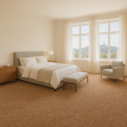 Metrážový koberec Capri měděný - neúčtujeme odřezky z role