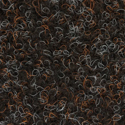 Metrážový koberec Santana 80 hnědá s podkladem gel, zátěžový