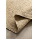 AKCE: 100x100 (průměr) kruh cm Kusový koberec Jute Braided 106007 Ivory
