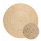 AKCE: 100x100 (průměr) kruh cm Kusový koberec Jute Braided 106007 Ivory
