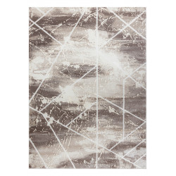 AKCE: 120x170 cm Kusový koberec Core 1818 Geometric ivory/white