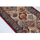 AKCE: 300x80 cm Orientální běhoun na míru Isfahan Forenza bordo - obšitý ze všech stran
