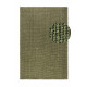 AKCE: 190x280 cm Kusový koberec Bouclé Jute 105977 Jungle Green