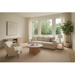 Metrážový koberec Alfawool 88 béžový