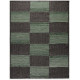 Ručně vázaný kusový koberec Geomoss SM 18 Green Black