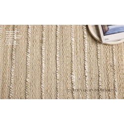 Ručně vázaný kusový koberec Leverie J 21 Natural