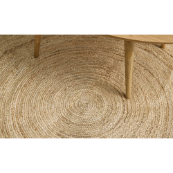 Ručně vázaný kusový koberec Mira J 16 Natural kruh