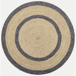 Ručně vázaný kusový koberec Nora J-48 Natural kruh