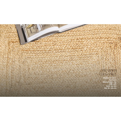 Ručně vázaná rohožka Orla J-44 Natural