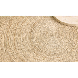 Ručně vázaný kusový koberec Rhea J-11 Natural kruh