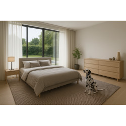 Metrážový koberec Nature hnědý - neúčtujeme odřezky z role