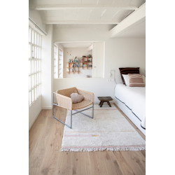 AKCE: 90x130 cm Kusový koberec Eco City Lanes Vintage Nude