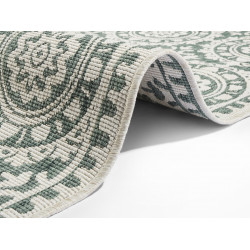 DOPRODEJ: 80x250 cm Běhoun Twin Supreme 104131 Green/Cream – na ven i na doma