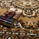 AKCE: 250x120 cm Běhoun na míru TEHERAN T-102 beige