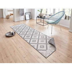 DOPRODEJ: 120x170 cm Kusový koberec Twin Supreme 103428 Malibu grey creme – na ven i na doma