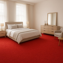 AKCE: 250x350 cm Metrážový koberec Eton červený 15 - neúčtujeme odřezky z role