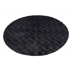 Kusový koberec Diamond Cut 800 Anthrazit kruh