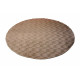Kusový koberec Diamond Cut 800 Cream kruh