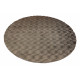 Kusový koberec Diamond Cut 800 Grey kruh
