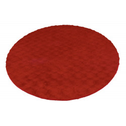 Kusový koberec Diamond Cut 800 Red kruh