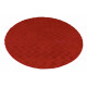 Kusový koberec Diamond Cut 800 Red kruh
