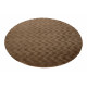 Kusový koberec Diamond Cut 800 Taupe kruh
