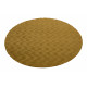 Kusový koberec Diamond Cut 800 Honey kruh