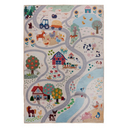 Dětský kusový koberec Magic Kids ML 108 Farm