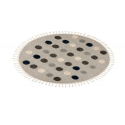 Dětský kusový koberec My Fano 394 Dots kruh