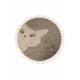 Dětský kusový koberec My Fano 396 Cats kruh