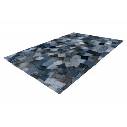 Ručně všívaný kusový koberec My Denim Pocket 465 Blue