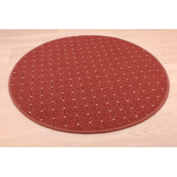 AKCE: 80x80 (průměr) kruh cm Kusový koberec Udinese terra kruh