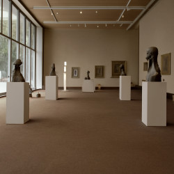 SUPER CENA: Světle hnědý festivalový koberec Budget metrážní