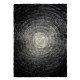 AKCE: 80x150 cm Kusový koberec Flim 008-B2 Circles grey