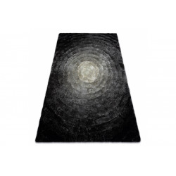 AKCE: 80x150 cm Kusový koberec Flim 008-B2 Circles grey